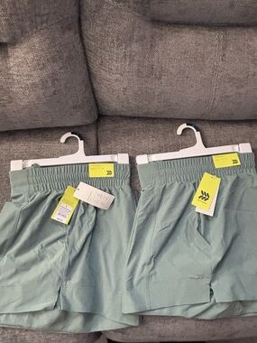 Women  Shorts in Sage Green 2 for $20
